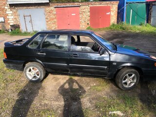 2004 Lada (ВАЗ) 2115, чёрный, 100000 рублей, вид 2
