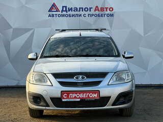 2013 Lada (ВАЗ) Largus I, серебристый, 570000 рублей, вид 2