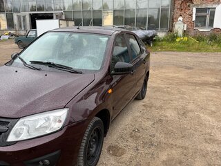 2015 Lada (ВАЗ) Granta I, пурпурный, 365000 рублей, вид 1