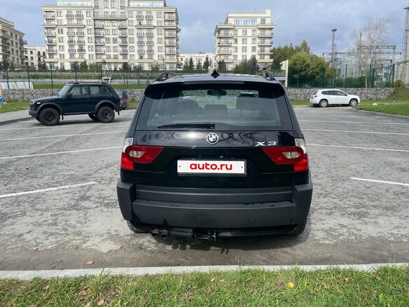2004 BMW X3 30i I (E83), чёрный - вид 5