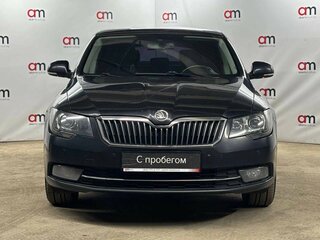 2013 Skoda Superb DSG II Рестайлинг, чёрный, 819000 рублей, вид 2
