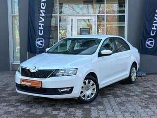 2019 Skoda Rapid I Рестайлинг, белый, 1379000 рублей, вид 1