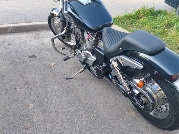 2005 Honda Shadow 400, чёрный, 340000 рублей - вид 2