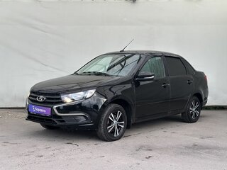 2022 Lada (ВАЗ) Granta Euro-2 I Рестайлинг, чёрный, 820000 рублей, вид 1