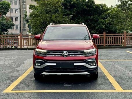 2021 Volkswagen T-Cross I, пурпурный, 1950200 рублей, вид 2