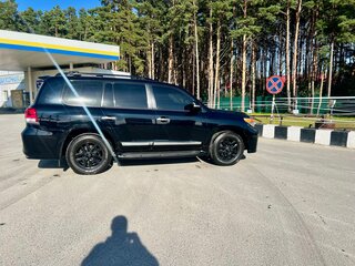 2012 Toyota Land Cruiser 200 Series Рестайлинг 1, чёрный, 4399000 рублей, вид 5
