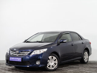 2012 Toyota Corolla X (E140, E150) Рестайлинг, синий, 929000 рублей, вид 3