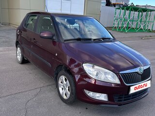 2012 Skoda Fabia II Рестайлинг, пурпурный, 399000 рублей, вид 3
