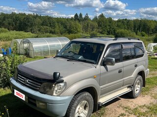 2001 Toyota Land Cruiser Prado 90 Series Рестайлинг, бежевый, 950000 рублей, вид 1