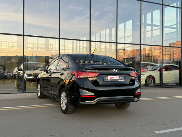 2020 Hyundai Solaris II, чёрный, 1290000 рублей - вид 5