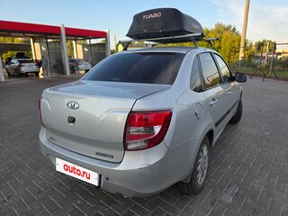 2014 Lada (ВАЗ) Granta I, серебристый, 425000 рублей, вид 5