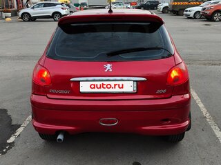 2006 Peugeot 206, красный, 400000 рублей, вид 5