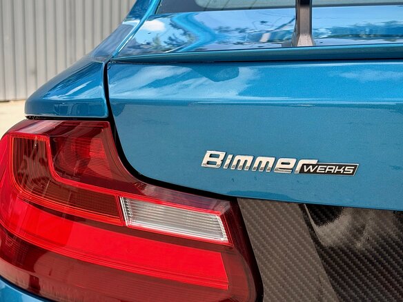 2017 BMW M2 F87, синий - вид 16