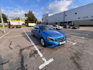 2013 Mercedes-Benz A-Класс 180 III (W176), голубой, 1200000 рублей, вид 3