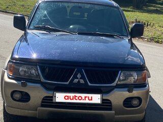 2005 Mitsubishi Pajero Sport I Рестайлинг, синий, 950000 рублей, вид 1