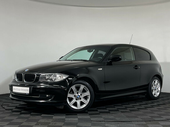 2011 BMW 1 серии 116i I (E81/E82/E87/E88) Рестайлинг, чёрный