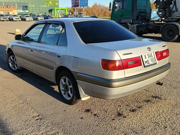 1997 Toyota Corona Premio X (T210), серый, 435000 рублей - вид 6