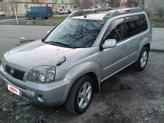 2004 Nissan X-Trail I Рестайлинг, серебристый, 380000 рублей, вид 2