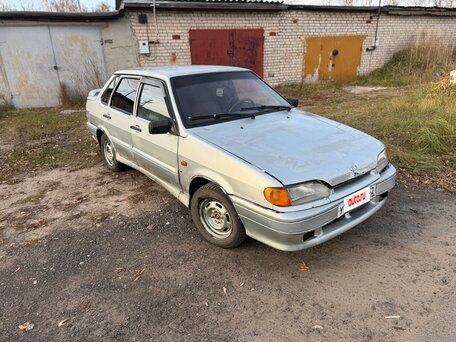 2002 Lada (ВАЗ) 2115, серебристый, 35000 рублей, вид 1
