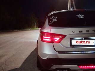 2017 Lada (ВАЗ) Vesta SW Cross I, серебристый, 1150000 рублей, вид 5