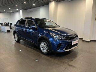 2021 Kia Rio X IV Рестайлинг, синий, 1610000 рублей, вид 1