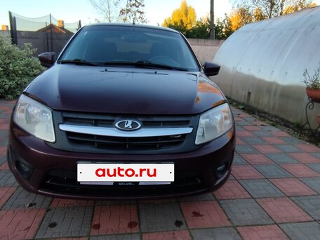 2016 Lada (ВАЗ) Granta I, пурпурный, 410000 рублей, вид 3