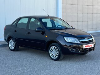 2013 Lada (ВАЗ) Granta I, коричневый, 379000 рублей, вид 4