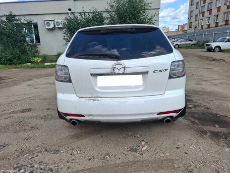 2010 Mazda CX-7 I Рестайлинг, белый, 790000 рублей, вид 5