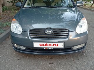 2008 Hyundai Verna II, серый, 660000 рублей, вид 1