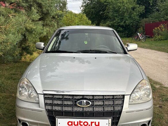 2010 Lada (ВАЗ) Priora I, серый, 210000 рублей - вид 8