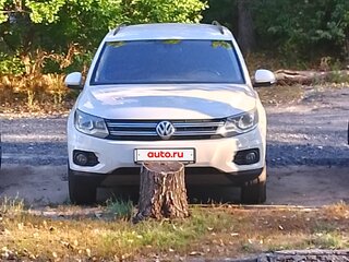 2012 Volkswagen Tiguan I Рестайлинг, белый, 1280000 рублей, вид 1