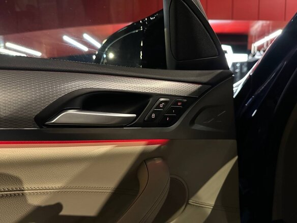 2021 BMW X4 M40i II (G02), синий - вид 19