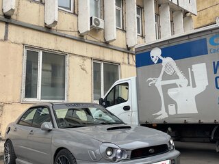 2002 Subaru Impreza WRX II, серый, 1100000 рублей, вид 1