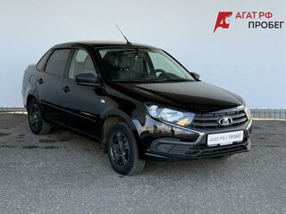 2019 Lada (ВАЗ) Granta I Рестайлинг, чёрный, 480000 рублей, вид 3