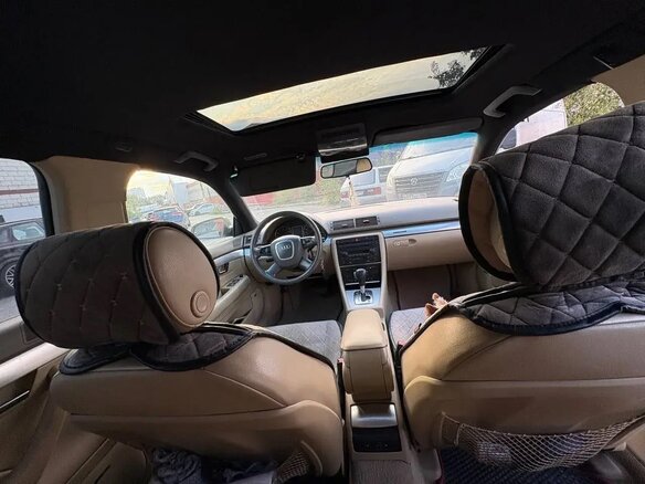 2005 Audi A4 III (B7), золотистый, 440000 рублей - вид 5