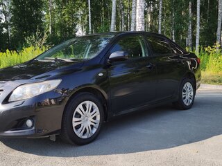 2008 Toyota Corolla AMT X (E140, E150), чёрный, 550000 рублей, вид 1