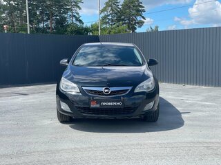 2011 Opel Astra J, чёрный, 549000 рублей, вид 2