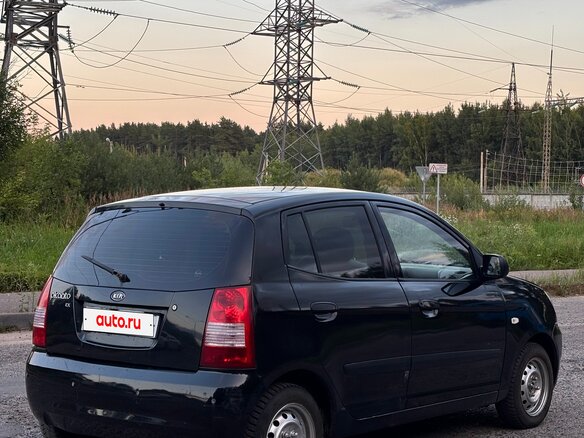 2007 Kia Picanto I, чёрный, 240000 рублей - вид 4