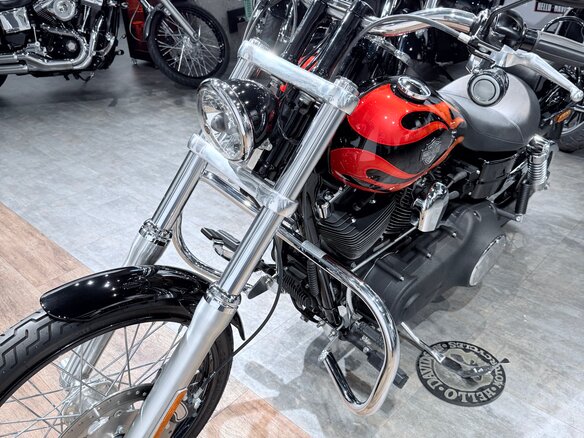 2012 Harley-Davidson Dyna Wide Glide, чёрный, 1199000 рублей - вид 7