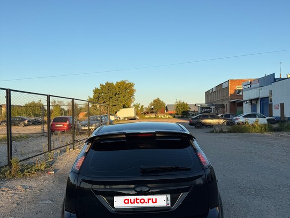 2009 Ford Focus II Рестайлинг, чёрный - вид 4