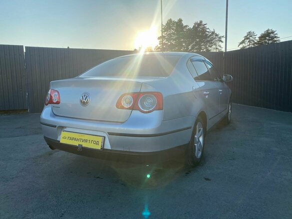 2008 Volkswagen Passat B6, серебристый, 469000 рублей - вид 4