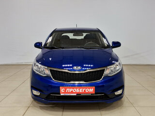 2015 Kia Rio 6-speed III, синий, 895000 рублей, вид 2