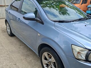 2012 Chevrolet Aveo II, голубой, 750000 рублей, вид 3