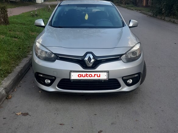 2014 Renault Fluence I Рестайлинг, серебристый, 850000 рублей - вид 1