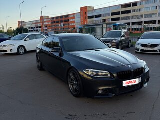 2014 BMW 5 серии 530d xDrive VI (F10/F11/F07) Рестайлинг, коричневый, 2600000 рублей, вид 2
