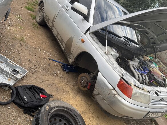 2003 Lada (ВАЗ) 2110, серебристый, 190000 рублей - вид 19