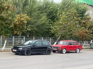 2002 Volkswagen Golf IV, чёрный, 370000 рублей, вид 4