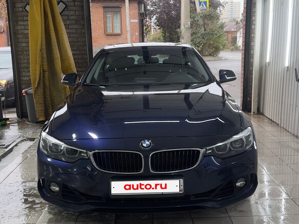 2019 BMW 4 серии Gran Coupe 418i F32/F33/F36 Рестайлинг, синий, 2240000 рублей - вид 2