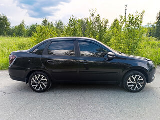 2022 Lada (ВАЗ) Granta Euro-2 I Рестайлинг, чёрный, 1050000 рублей, вид 3