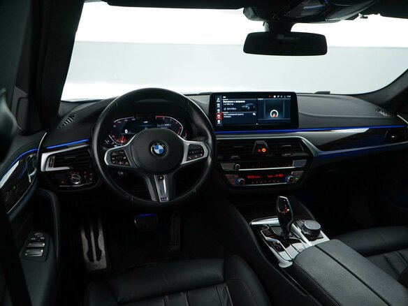 2021 BMW 5 серии 520i VII (G30/G31/G38) Рестайлинг, синий - вид 5